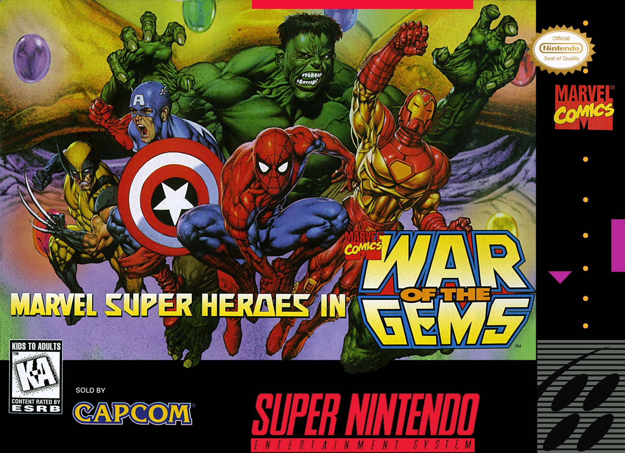 Marvel Super Heroes in War of the Gems Marvel Super Heroes in War of the Gems