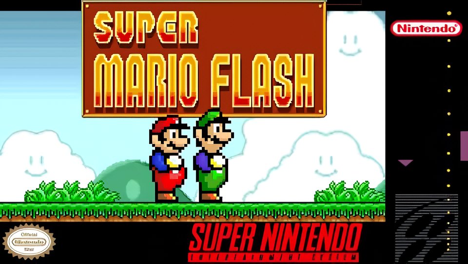 Super Mario Flash: Super Mario World Remake