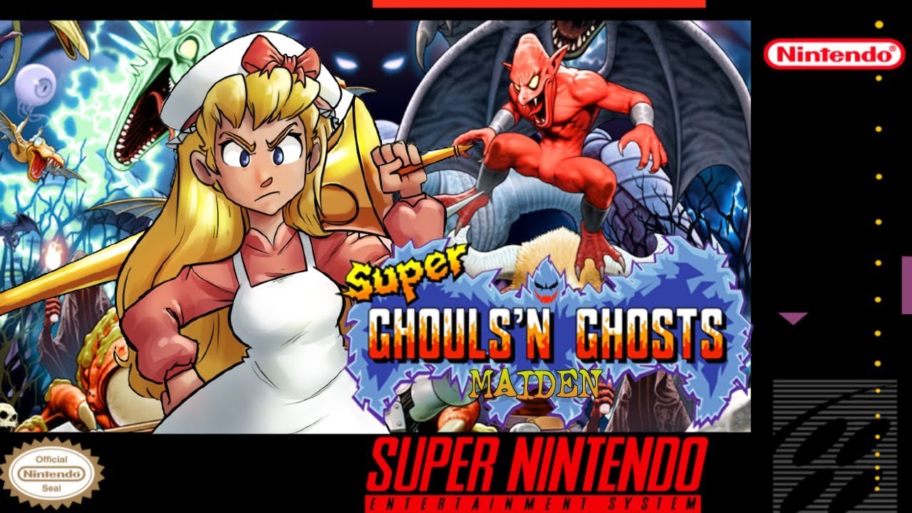 Super Ghouls 'n Ghosts: Girl Sprite Hack PLUS