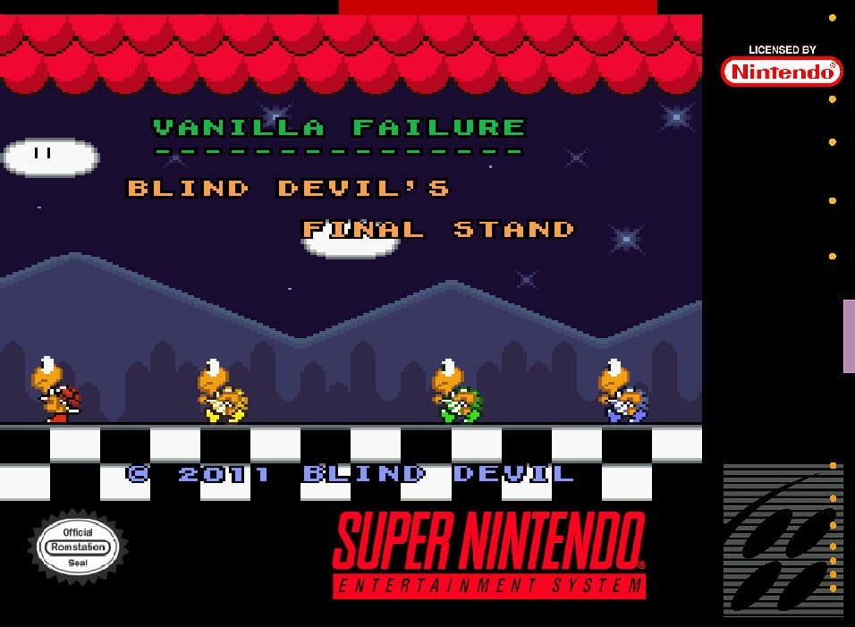 Vanilla Failure: Blind Devil's Final Stand Vanilla Failure: Blind Devil's Final Stand