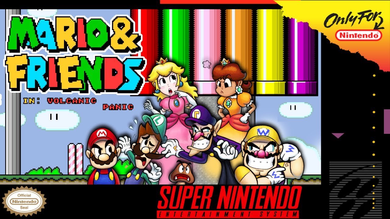 Mario & Friends in: Volcanic Panic Mario & Friends in: Volcanic Panic