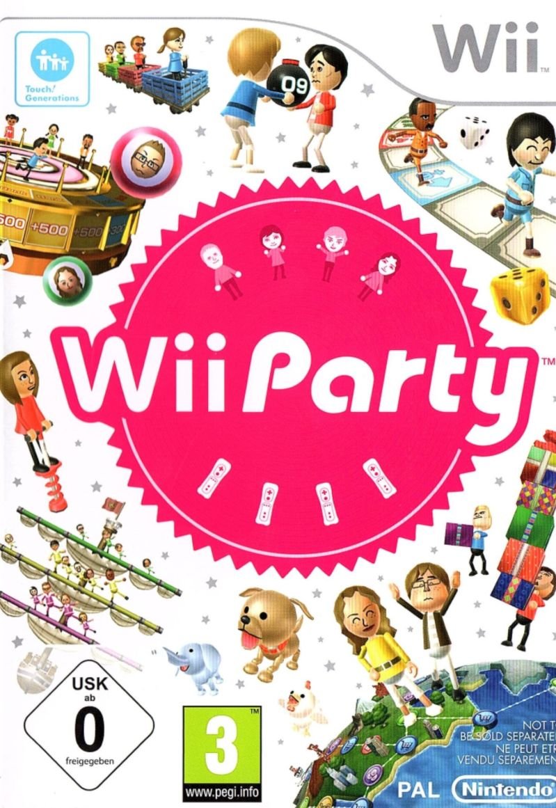 Cosquillas historia Indulgente Wii Party ISO Wii