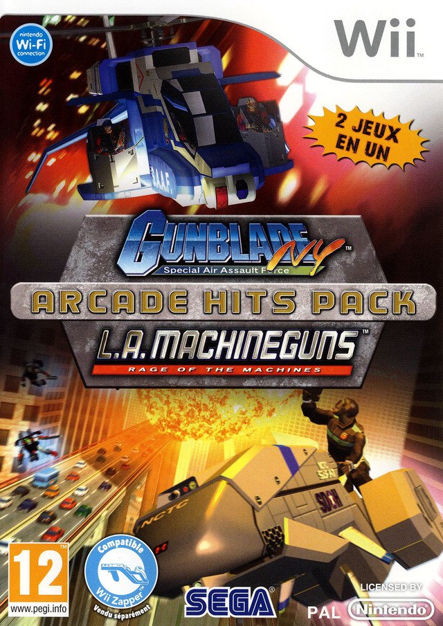 Gunblade NY & L.A. Machineguns Arcade Hits Pack