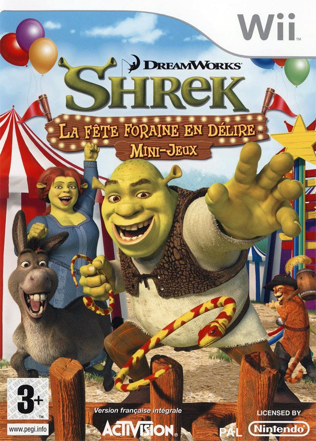 Shrek : La Fête foraine en délire - Mini-Jeux