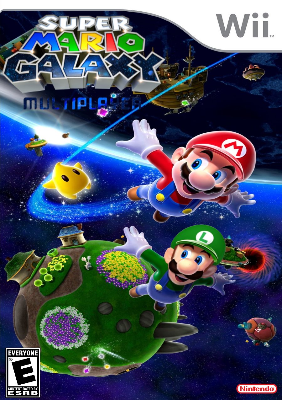 Super Mario Galaxy Splitescreen Multiplayer