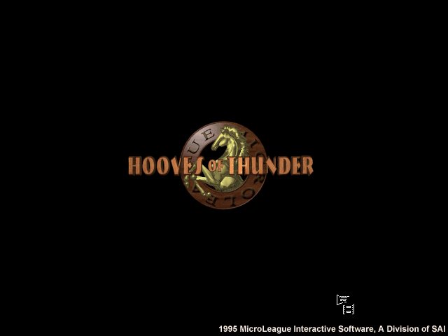 Hooves of Thunder! Hooves of Thunder!