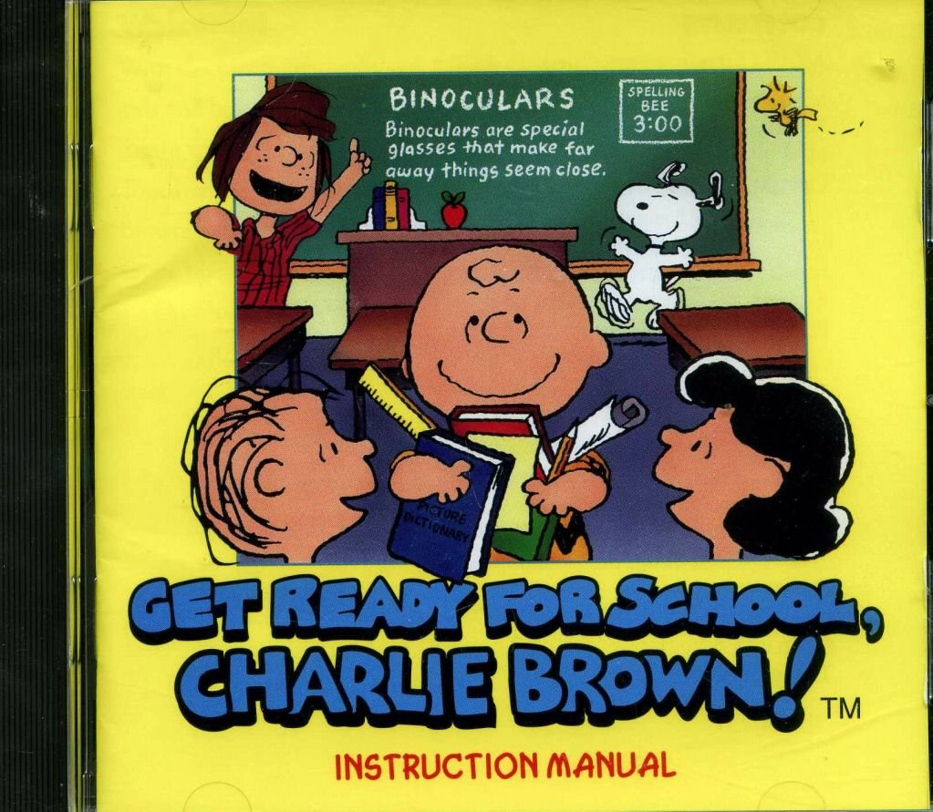 Get Ready for School, Charlie Brown!