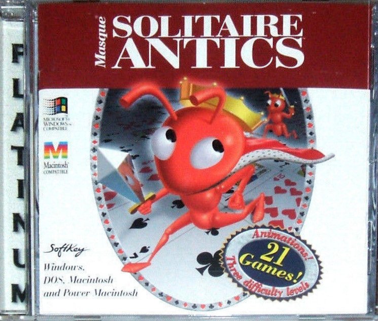 Masque Solitaire Antics Masque Solitaire Antics