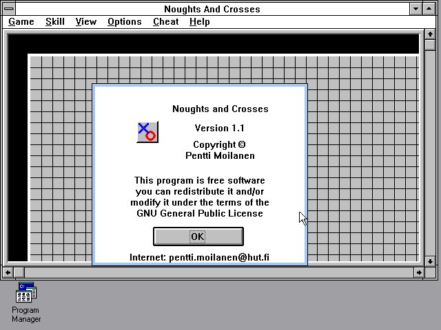 Noughts and Crosses Noughts and Crosses