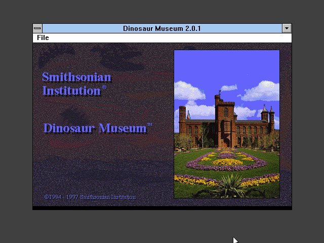 Smithsonian Institution Dinosaur Museum