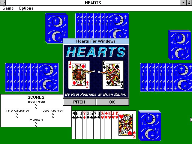 Hearts for Windows