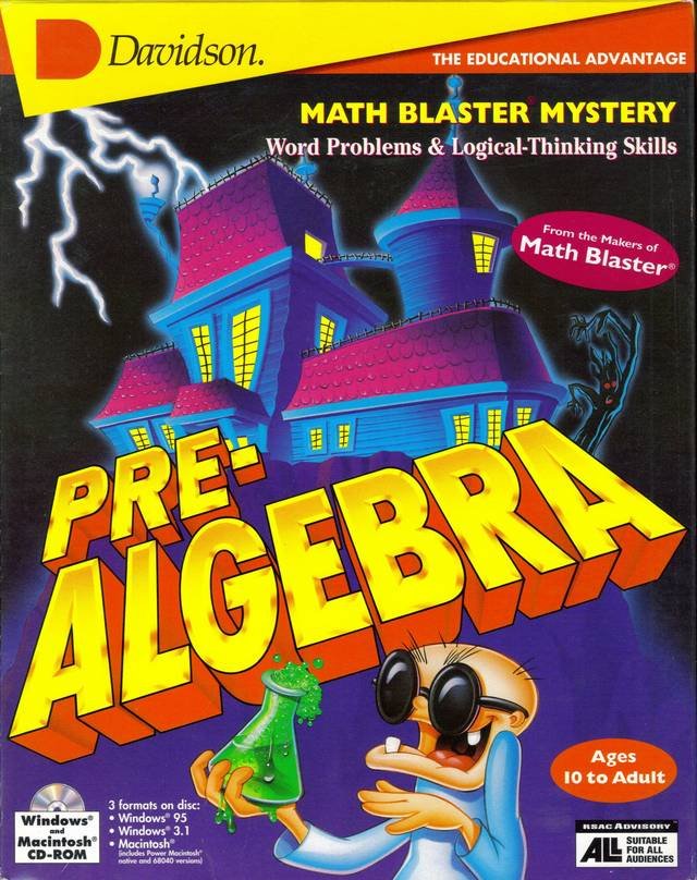 Pre-Algebra - Math Blaster Mystery: The Great Brain Robbery