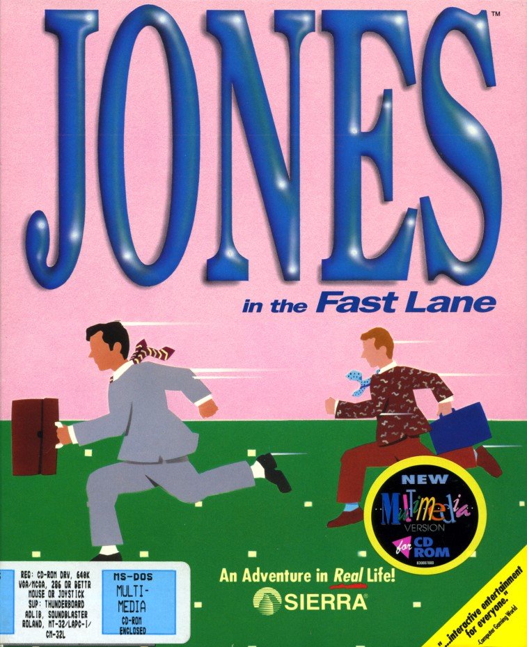 Jones in the Fast Lane: CD-ROM