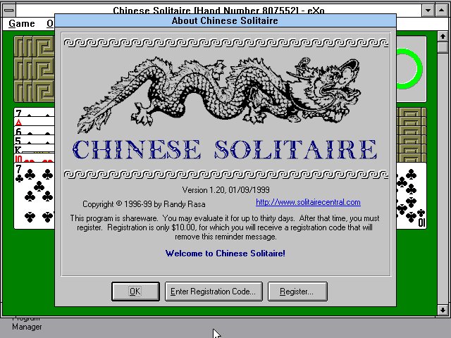 Chinese Solitaire Chinese Solitaire