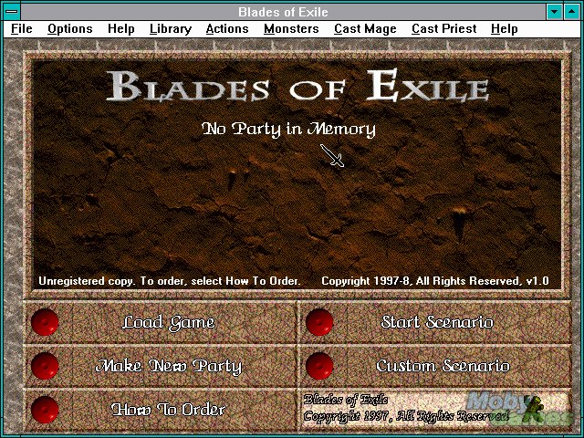 Blades of Exile Blades of Exile