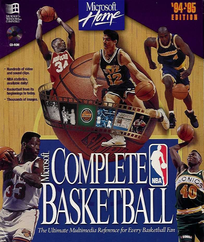 Microsoft Complete NBA Basketball Guide '94-'95 Microsoft Complete NBA Basketball Guide '94-'95