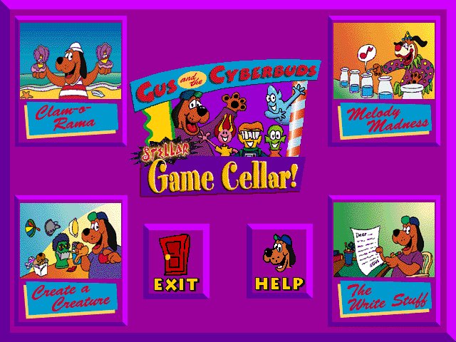 Gus and the Cyberbuds: Stellar Game Cellar! Gus and the Cyberbuds: Stellar Game Cellar!