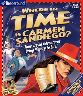 Where in Time is Carmen Sandiego CD-ROM (1997)