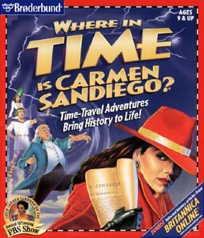 Where in Time is Carmen Sandiego CD-ROM (1997) Where in Time is Carmen Sandiego CD-ROM (1997)