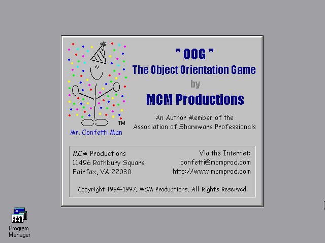 OOG: The Object Orientation Game OOG: The Object Orientation Game