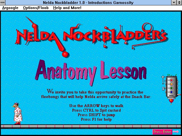 Nelda Nockbladder's Anatomy Lesson