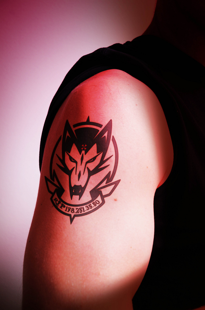 Wolf (Raccoon City Tattoo)