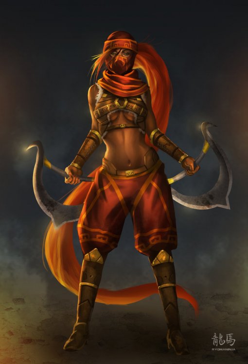 gerudo_girl_redesign_by_ryomaninja-d5l9a