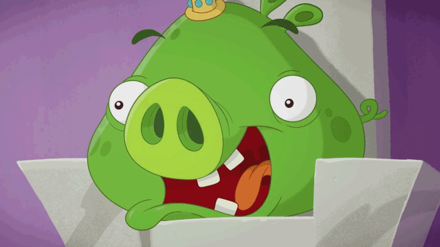 hungry spit GIF by Angry Birds