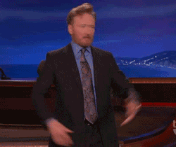 sarcastic conan obrien GIF