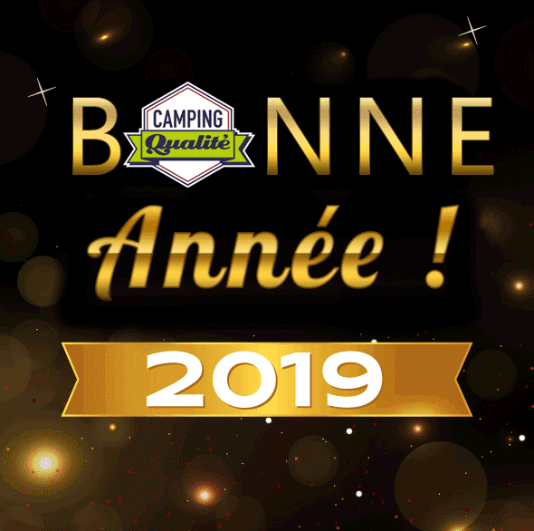 happy new year bonne annÃ©e GIF by Camping Qualité