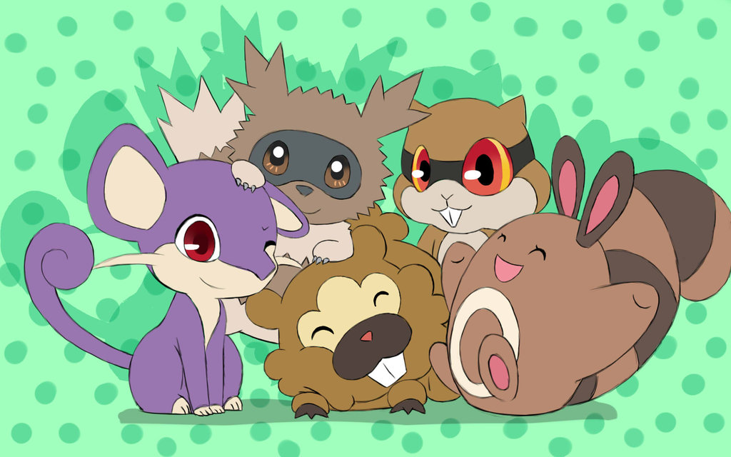 pokemon_rodents_by_zora_moyashi-d5zeqk8.