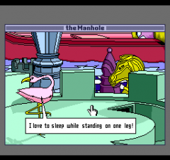 470307-the-manhole-turbografx-cd-screenshot-chatting-with-a-flamingo.png