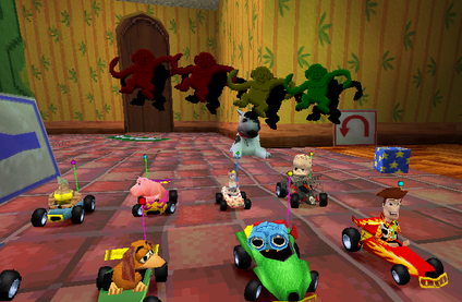 Test du jeu Toy Story Racer PS1 Les Tests d un Chat 