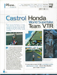 Castrol Honda World Superbike Team VTR - 01