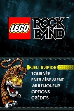 LEGO Rock Band - Ecran titre