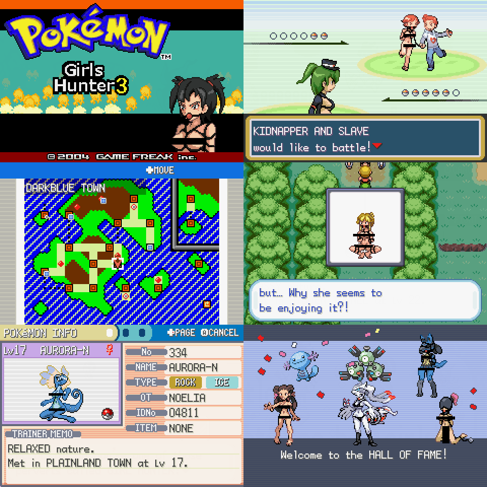 Pok mon Girls Hunter 3 Gameboy Advance RomStation pok-mon-girls-hunter-3-gameboy-advance-romstation