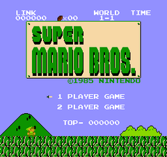 Super Link Bros (SMB1 Hack) game play image 1.png