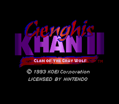 Genghis Khan II Clan of the Gray Wolf gameplay image 6.png