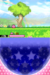 Hoshi no Kirby - Sanjou! Dorocche Dan gameplay image 8.png