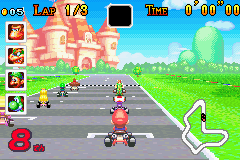 Mario Kart Advance (GBA) (Japan) gameplay image 8.png