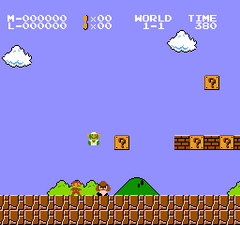 Super Mario Bros. (Two Player Hack) gameplay image 3.png