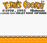 Yoshi's Cookie (USA) (GB) gameplay image 1.png