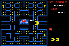 Classic NES Series - Pac-Man (USA) (GBA) gameplay image 3.png