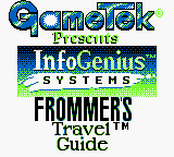 InfoGenius Productivity Pak - Frommer's Travel Guide (USA) (GB) gameplay image 1.png