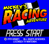 Mickey's Racing Adventure (Europe) (GBC) gameplay image 4.png