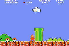 NES Classics - Super Mario Bros. (USA) (GBA) gameplay image 5.png