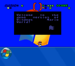 Windows Mario World (SNES) (USA) gameplay image 4.png