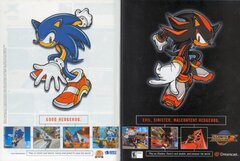 SA2 Advertisement for the Dreamcast 2001.