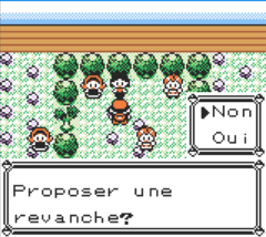 Possibilité de revanche contre tous les dresseurs